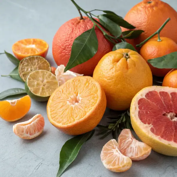 Assortiment d'Agrumes Biologiques